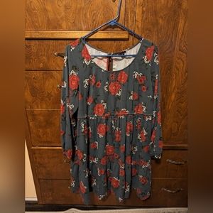 Torrid floral Fall dress